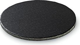 Silikomart Padėklas tortui Silikomart juodos spalvos 25 cm