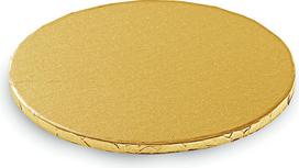 Silikomart Padėklas tortui Silikomart aukso spalvos 25 cm