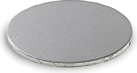 Silikomart Padėklas tortui Silikomart sidabro spalvos 25 cm