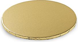 Silikomart Padėklas tortui Silikomart aukso spalvos 30 cm