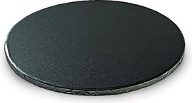 Silikomart Padėklas tortui Silikomart juodos spalvos 35 cm