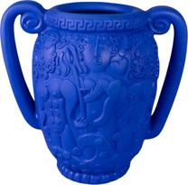 Seletti Dekoratyvinė vaza Magna Graecia Amphora iš terakotos mėlynos spalvos 51 cm