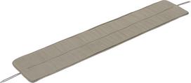 Muuto Sodo suoliuko pagalvėlė Linear šviesiai pilkos spalvos 170 cm