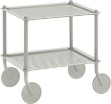 Muuto Stalas su ratukais Flow 2 pilkos spalvos