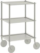Muuto Stalas su ratukais Flow 3 pilkos spalvos