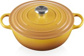 Le Creuset Puodas La Marmite Signature saulės geltonumo spalvos 26 cm