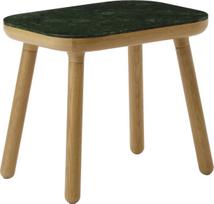 Umage Staliukas Paff su marmurine viršutine dalimi žalios spalvos 43 cm