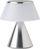 Lexon LED lempa Luma sidabro spalvos S