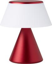 Lexon LED lempa Luma tamsiai raudonos spalvos M