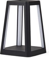 Lexon Belaidė lempa Lantern juodos spalvos