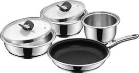 WMF Puodų rinkinys Click & Serve su keptuve 7 komp.
