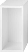 Muuto Modulinė lentyna Stacked baltos spalvos S