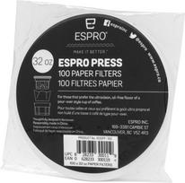 Espro Popieriniai stūmoklinio kavos virimo aparato filtrai Espro 950 ml 100 vnt.