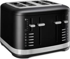 KitchenAid Keturių riekelių skrudintuvas KitchenAid matinės juodos spalvos