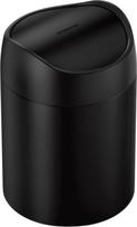 Simplehuman Vonios šiukšliadėžė Simplehuman matinės juodos spalvos 1,5 l