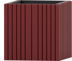 Squarely Savaiminio laistymo vazonas UnfoldSQUARE terakota spalvos