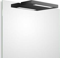 Decor Walther Veidrodžio šviestuvas Slim Clip On matinės juodos spalvos 24 cm