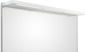 Decor Walther Veidrodžio šviestuvas Slim Clip On matinės baltos spalvos 80 cm