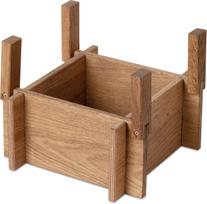 Squarely Pagrindas BaseON savaiminio laistymo vazonui GrowON tamsaus ąžuolo spalvos