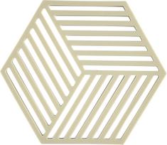 Zone Denmark Padėklas karštiems indams Hexagon žalios kriaušių spalvos