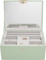 Stackers Papuošalų dėžutė Stackers Luxury šalavijų žalios spalvos classic