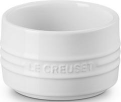 Le Creuset Ramekinai Le Creuset apvalus baltos spalvos 9 cm