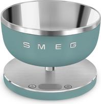 Smeg  Virtuvinės svarstyklės Smeg smaragdinės matinės spalvos