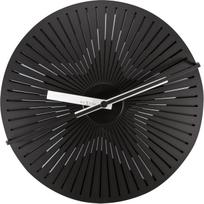 NeXtime Sieninis laikrodis Motion Star juodos ir baltos spalvos 30 cm