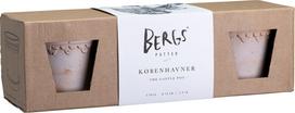 Bergs Potter Gėlių vazonai Københavner rožinės spalvos 10 cm 3 vnt.