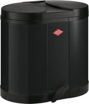 Wesco Šiukšliadėžė Beta juodos spalvos 2 x 15 l