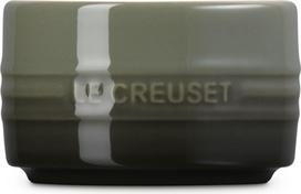Le Creuset Ramekinai Le Creuset apvalus pilkai žalios spalvos 9 cm