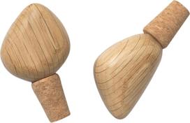 Ferm Living Vyno kamščiai Cairn natūralus 2 vnt.