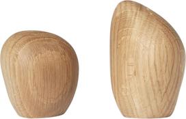 Ferm Living Druskinė ir pipirinė Cairn natūralus 2 vnt.