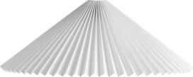 Hay Lempos gaubtas Matin baltos spalvos 50 cm