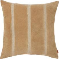 Ferm Living Dekoratyvinė pagalvė Senti su juostelėmis smėlio spalvos 50 x 50 cm