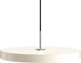 Umage Pakabinamas šviestuvas Asteria Plus su sidabriniu tvirtinimu perlų baltumo spalvos 43 cm
