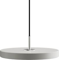 Umage Pakabinamas šviestuvas Asteria Plus su sidabriniu tvirtinimu pilkos spalvos 31 cm