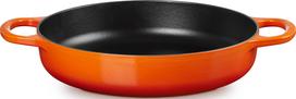 Le Creuset Ketaus keptuvė Signature liepsnojančios oranžinės spalvos 28 cm