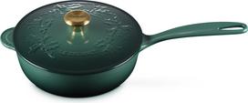 Le Creuset Priekaistuvis Holly tamsiai žalios spalvos 21 cm