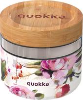 Quokka Pietų dėžutė Quokka Deli Dark Flowers 820 ml