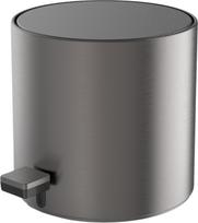Decor Walther Vonios šiukšliadėžė Bar su PVD danga tamsaus matinio metalo spalvos 23 cm