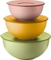 Guzzini Virtuvinės dėžutės Kitchen Active Design šiltų spalvų 3 vnt.