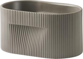 Muuto Gėlių vazono įdėklas Ridge taupe spalvos 13 cm