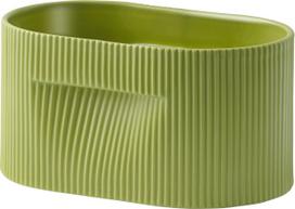 Muuto Gėlių vazono įdėklas Ridge žalios spalvos 13 cm