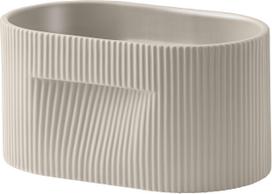 Muuto Gėlių vazono įdėklas Ridge bežinės spalvos 13 cm