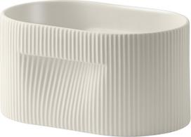 Muuto Gėlių vazono įdėklas Ridge baltos spalvos 13 cm