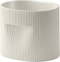Muuto Gėlių vazono įdėklas Ridge baltos spalvos 15 cm