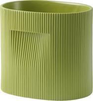 Muuto Gėlių vazono įdėklas Ridge žalios spalvos 24 cm