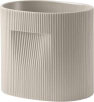 Muuto Gėlių vazono įdėklas Ridge bežinės spalvos 24 cm