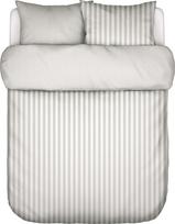 Marc O'Polo Patalynė Classic Stripe su 2 pagalvių užvalkalais 80 x 80 cm užsegimas užtrauktuku pilka-smėlio 200 x 220 cm